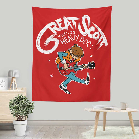 Great Scott! - Wall Tapestry