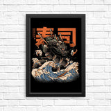 Great Sushi Dragon (Alt) - Posters & Prints
