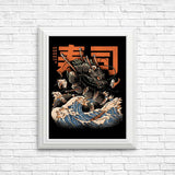 Great Sushi Dragon (Alt) - Posters & Prints
