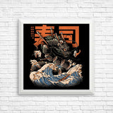 Great Sushi Dragon (Alt) - Posters & Prints