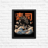Great Sushi Dragon (Alt) - Posters & Prints