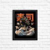 Great Sushi Dragon (Alt) - Posters & Prints