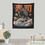 Great Sushi Dragon (Alt) - Wall Tapestry