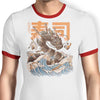 Great Sushi Dragon - Ringer T-Shirt