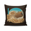 Great Wave Off Arrakis - Throw Pillow
