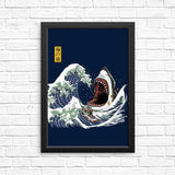 Great White Off Amity - Posters & Prints