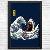 Great White Off Amity - Posters & Prints