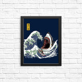 Great White Off Amity - Posters & Prints