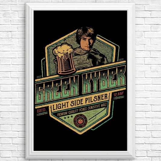 Green Kyber Pilsner - Posters & Prints