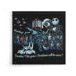 Greetings from H-Town - Canvas Print