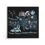 Greetings from H-Town - Canvas Print