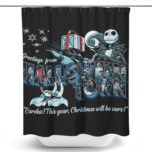 Greetings from H-Town - Shower Curtain