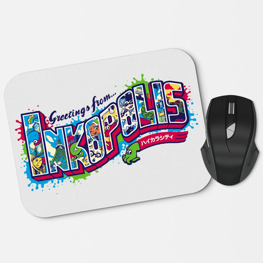 Greetings From Inkopolis - Mousepad
