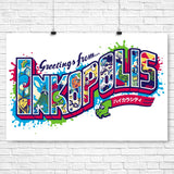 Greetings From Inkopolis - Poster