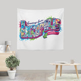 Greetings From Inkopolis - Wall Tapestry