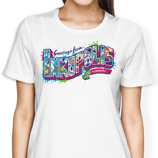 Greetings From Inkopolis - Women's Apparel