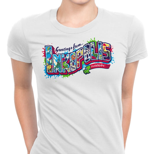 Greetings From Inkopolis - Women's Apparel