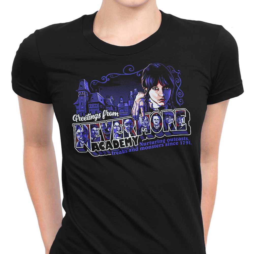 Greetings from Nevermore - Women's Apparel