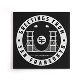 Greetings from San Fransokyo - Canvas Print