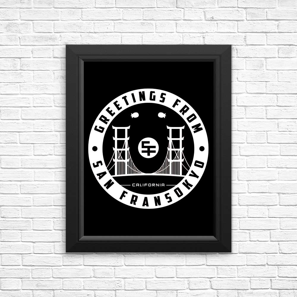 Greetings from San Fransokyo - Posters & Prints