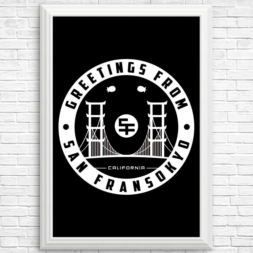 Greetings from San Fransokyo - Posters & Prints