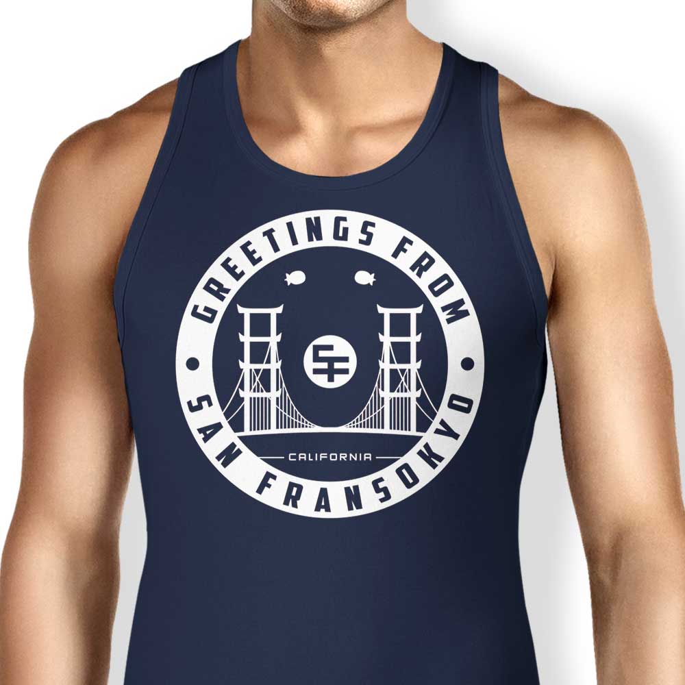 Greetings from San Fransokyo - Tank Top