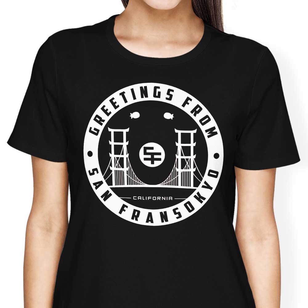 Greetings from San Fransokyo - Women's Apparel