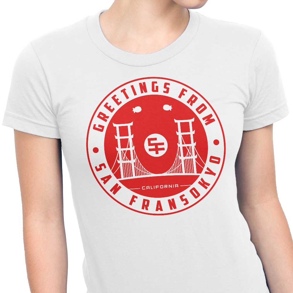 Greetings from San Fransokyo - Women's Apparel