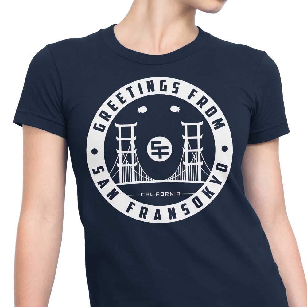 Greetings from San Fransokyo - Women's Apparel