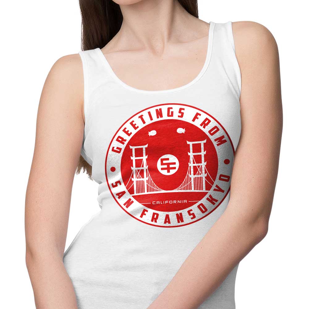 Greetings from San Fransokyo - Tank Top