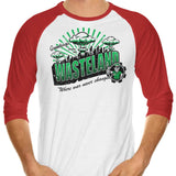 Greetings from the Wasteland - 3/4 Sleeve Raglan T-Shirt