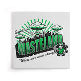 Greetings from the Wasteland - Canvas Print
