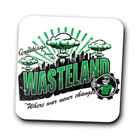 Greetings from the Wasteland - Coasters