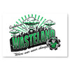 Greetings from the Wasteland - Metal Print