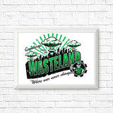 Greetings from the Wasteland - Posters & Prints