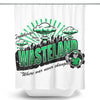 Greetings from the Wasteland - Shower Curtain
