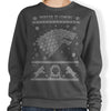 Grey Wolf Sweater - Sweatshirt
