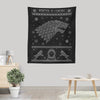 Grey Wolf Sweater - Wall Tapestry