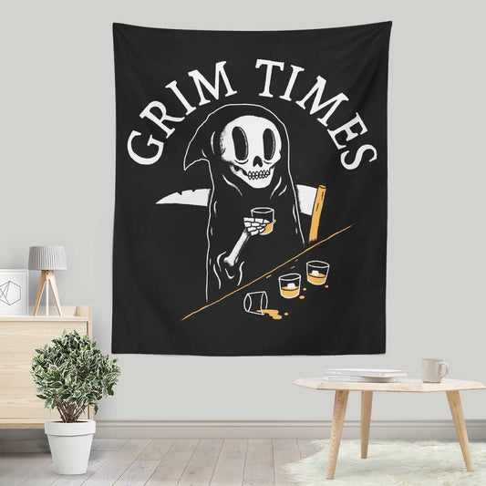 Grim Times - Wall Tapestry