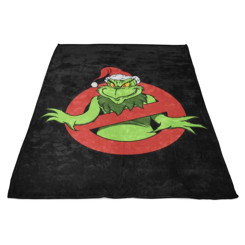 Grinchbusters - Fleece Blanket