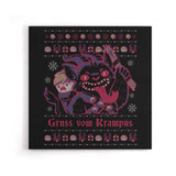Gruss Vom Krampus - Canvas Print