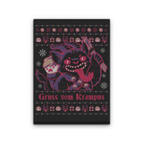 Gruss Vom Krampus - Canvas Print