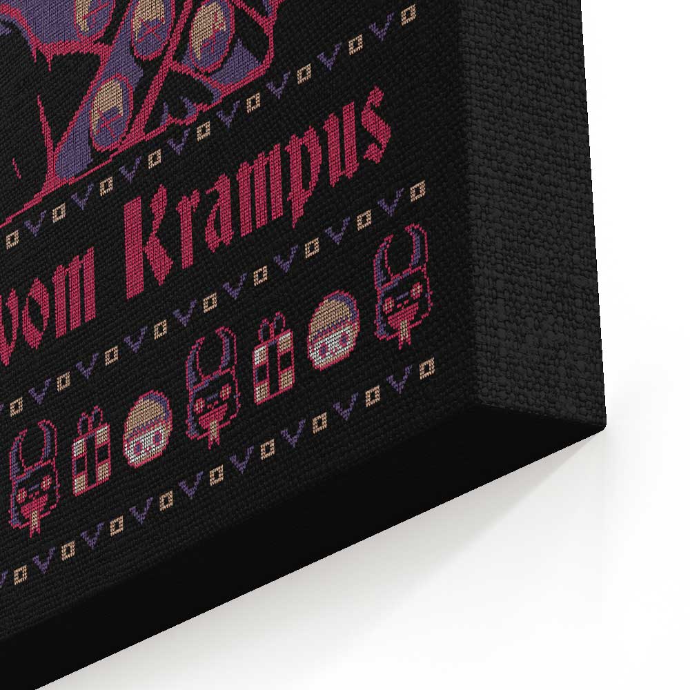 Gruss Vom Krampus - Canvas Print