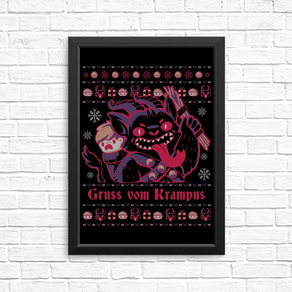 Gruss Vom Krampus - Posters & Prints