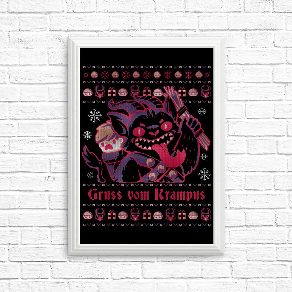 Gruss Vom Krampus - Posters & Prints