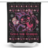 Gruss Vom Krampus - Shower Curtain