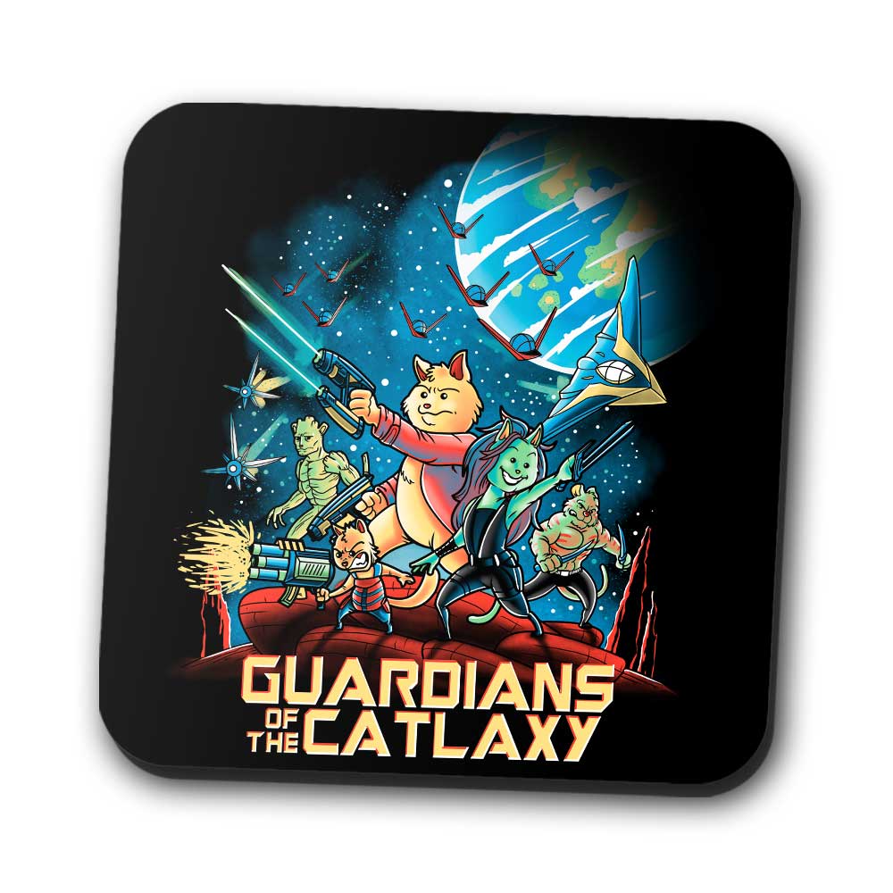 Guardians of the Catlaxy - Coasters