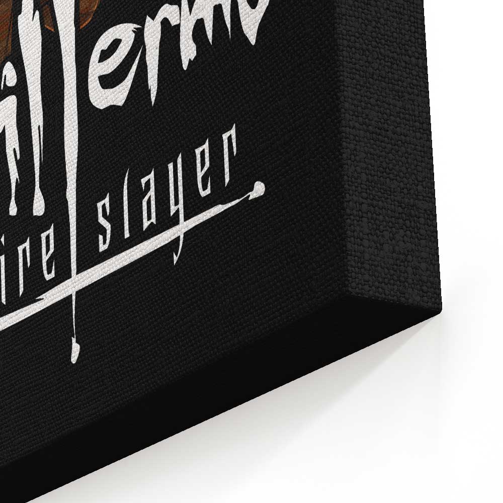 Guillermo the Slayer - Canvas Print