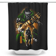 Gun Arm - Shower Curtain