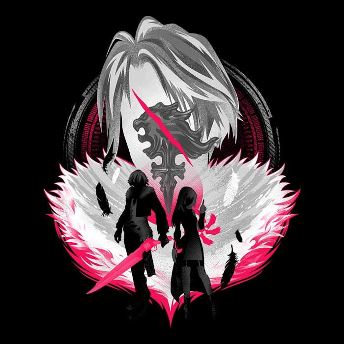 Gunblade Silhouette - Ornament